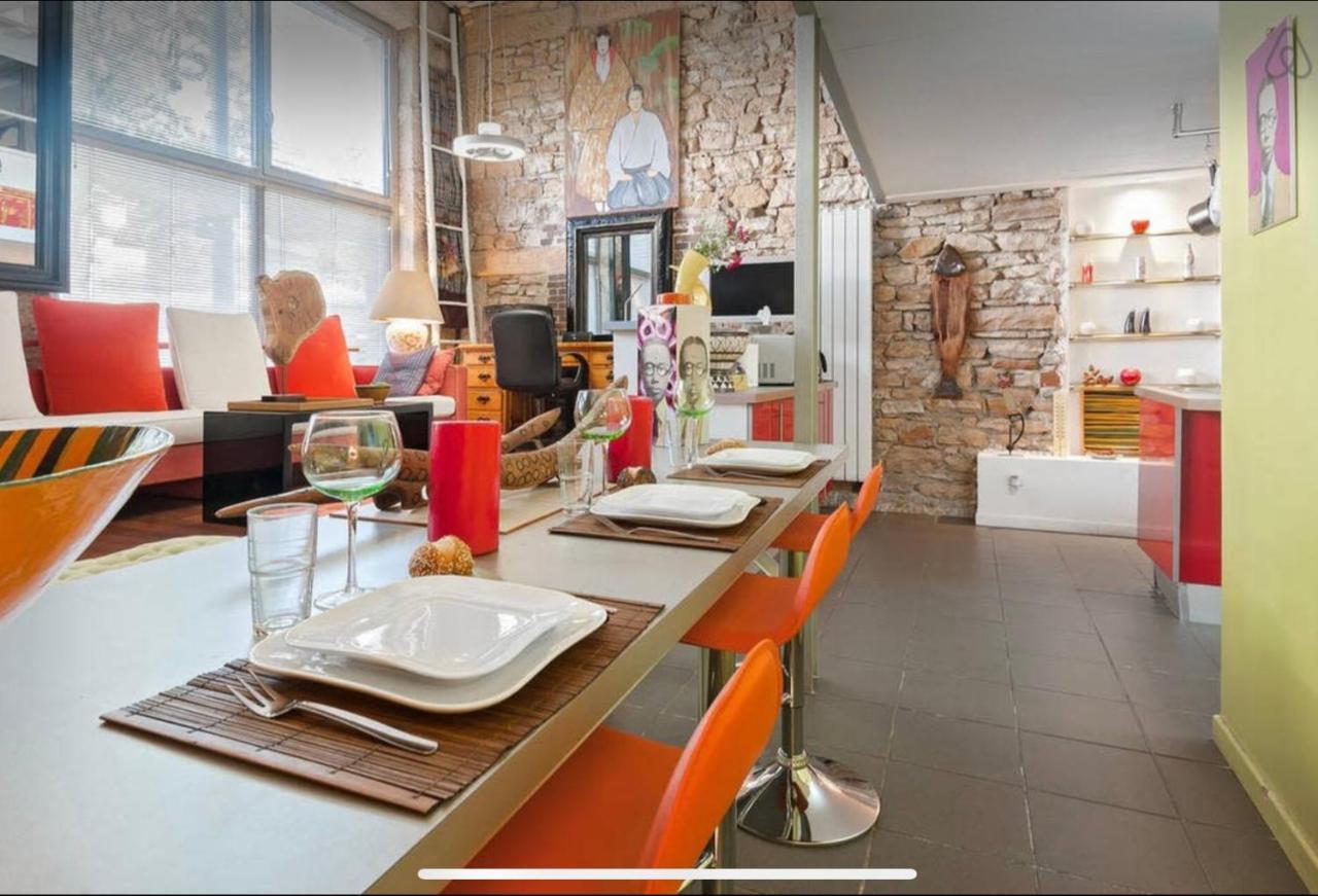 Ferienwohnung Loft Sur Saone Lyon Exterior foto
