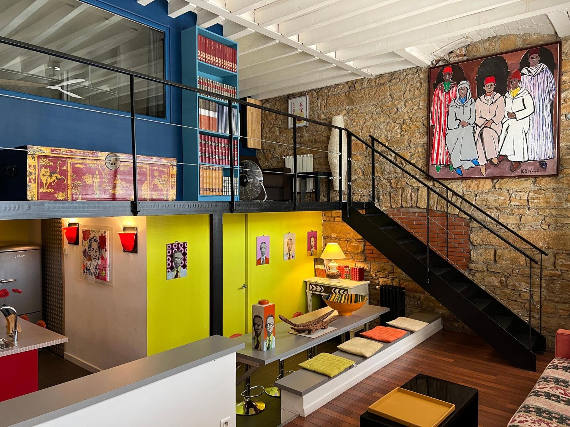 Ferienwohnung Loft Sur Saone Lyon Exterior foto